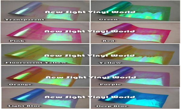 10 Rollslot 10 Colors Rainbow Effect Car Light Chameleon Furlight Plam