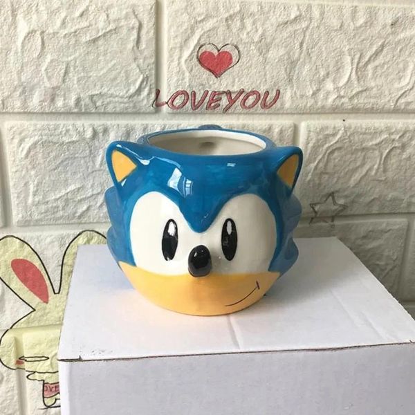 Tassen 3d Cartoon Mouse Cup 350 ml Keramik Kaffeetasse Tee für Büro und zu Hause geeignetes Geburtstagsgeschenk