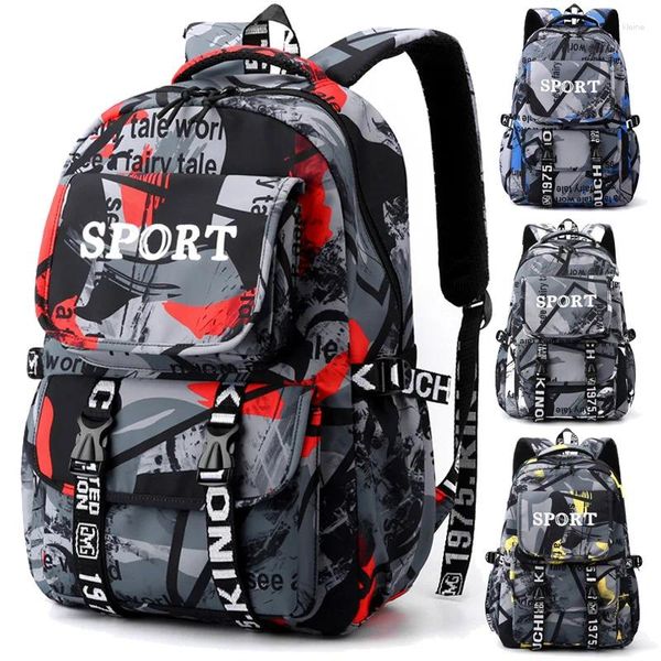 Backpack Teen Student Middle School Tasche 16-Zoll-Laptop wasserdicht für Jungen und Mädchen-Taschen geeignet