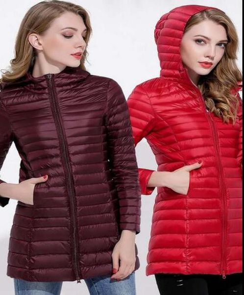 2020 Women039Skis Packable Classic Brand North Long Pattern Down Coat Jackets Outdoor Jackets leves Women039S Water F7973461