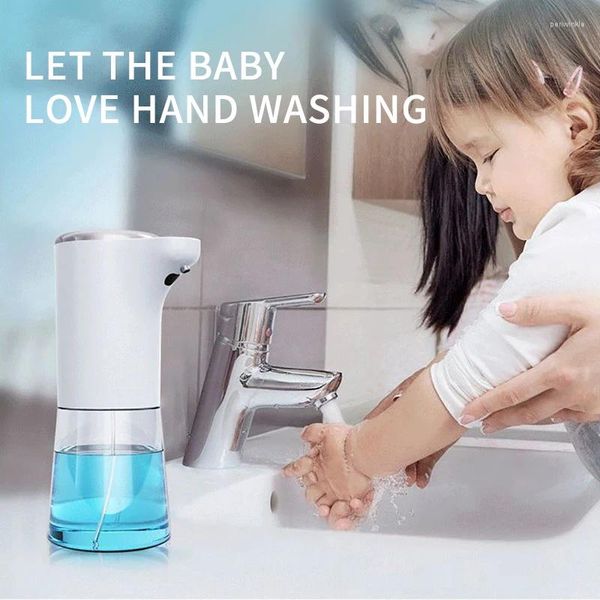 Distribuzione di sapone liquido Famiglia Smart Hand Wash Bagni Organizzatore per bambini Cleaning per cucina El Tools Carica USB