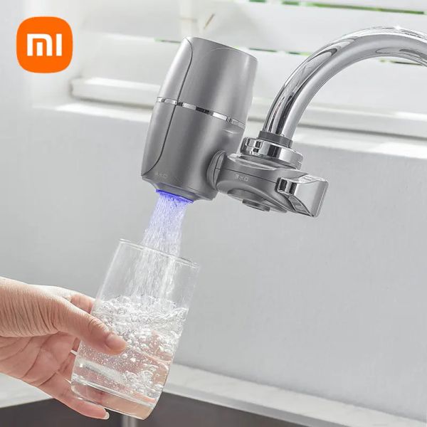 Acessórios Xiaomi Purificador de água potável Torneira doméstica Filtro de inibição da escala frontal Substituição de cozinha Tap Water Filter Purifier