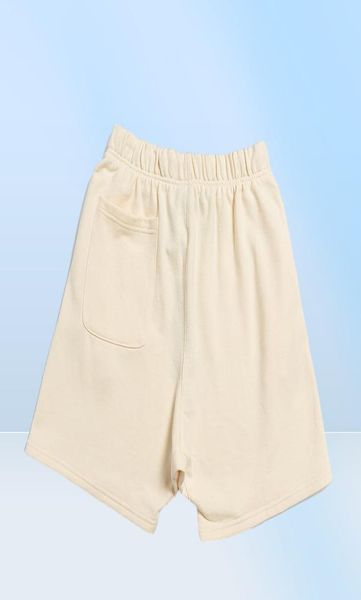 Herren höhere Qualität elastischer Taillen Shorts Hosen Frauen Freizeitstil Druckhosen Liebhaber Solid Color Casual Hosen6634385
