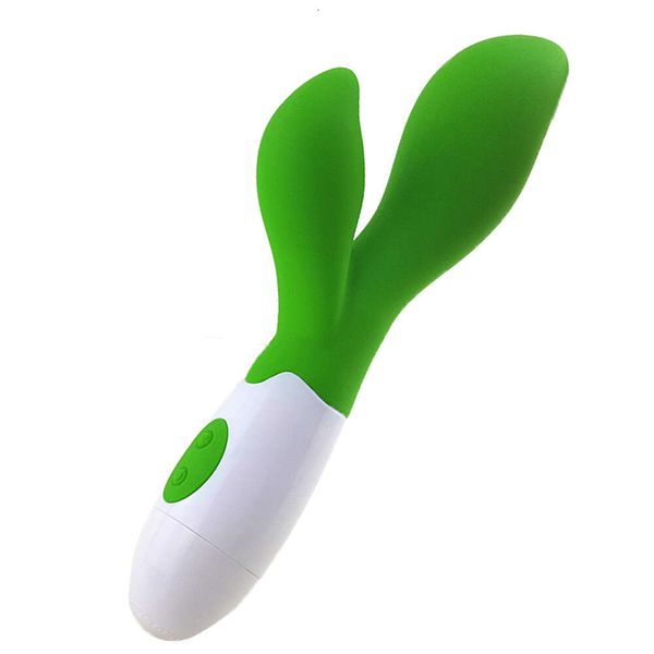 Toys sexy adultos para mulher 30 velocidade Power clitóris vibradores orais Mulheres Green G-Spot Clitoris Massageador Vibrador Vibrador