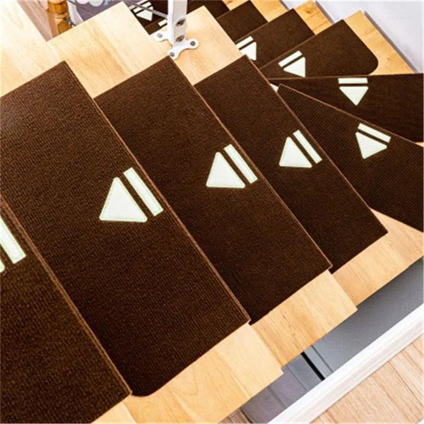 Carpets 1pcs Staer auto-adesivo 21 50cm Anti-Rugs Rugs Botivo de tapete de tapete pegajoso