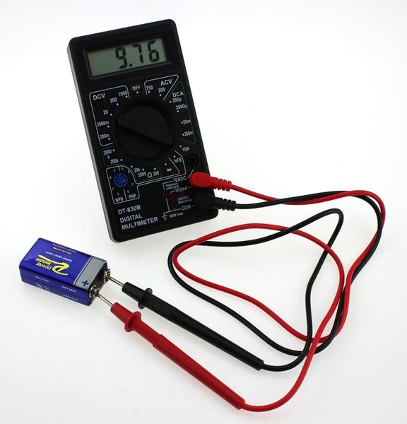 LCD Mini digital multímetro DT830B Voltímetro elétrico OHM ACDC 7501000V AMP VOLT VOLTAGE METER TESTER8520239