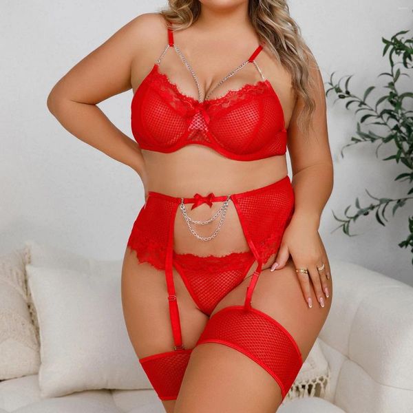 Bras define roupas íntimas femininas lingerie sexy para mulheres plus size tira renda hollow Bralette Bra Sleepwear Lenceria femenina