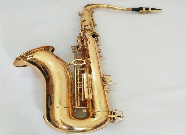 Professional Super Made Made Tenor BB Gold Brass Tenor Sax Musical Strument con Case7888464