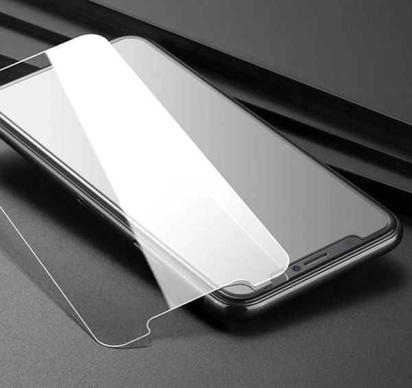 Protettore dello schermo per iPhone 12 11 Pro Max XS XS XR Temped Glass per iPhone 7 8 Plus Lg Stylo 5 Moto E6 Protector 033mm no Pack4472377