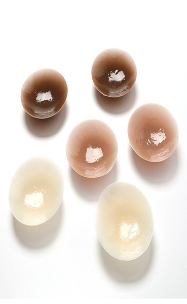 Mulheres adesivas de mamilo mamilo invisível tampas reutilizáveis de sílica gel adesivos de capa de capa de busto de busto 9773791