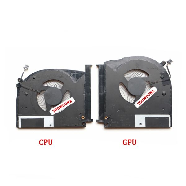 PADS Novo ventilador de resfriamento da CPU GPU original para Dell Alienware M17 R2 2019 DC5V 0.5A N18P