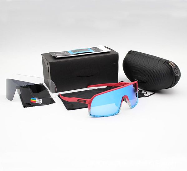 Großhandels-Zykling-Brillenmänner Mode polarisierte TR90 Sonnenbrille Outdoor Sport Running Brille 8 farbenfrohe, polariezierte, transparente Len9844679