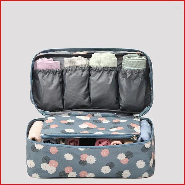 Sacos de armazenamento Organizador de sutiã de sutiã de armazenamento Organizador de roupas íntimas de roupas de roupa de baixo Caixa portátil Lingerie Protect Acessórios do guarda -roupa