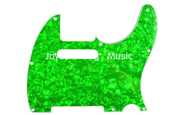 Niko Pearl Green 4 Ply Electric Guitar Pickguard для Fender Style Электрика