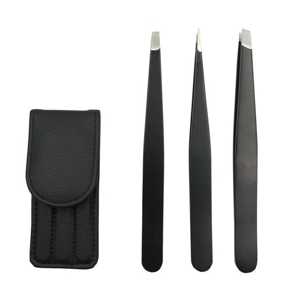 Новый 2024 3PCS/SET Professional Eds Brow Peeezers Удаление для волос.