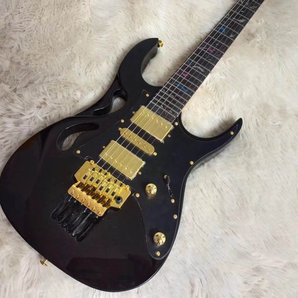 Em estoque, nova chegada Jem Electric Guitar Visa 7V Model em preto 2403