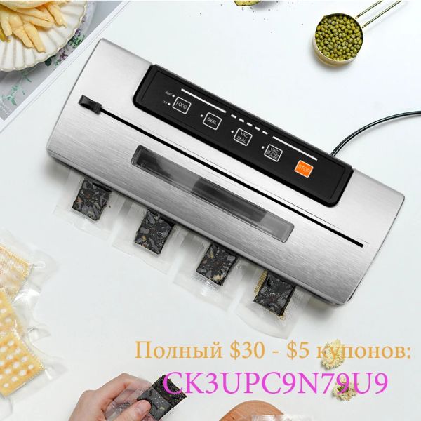 Máquina Laimeng HomeApramacliance Vacuum Sealer Machine para armazenamento de alimentos Pacador de alimentos Sous vide saco de vácuo Rolls S293