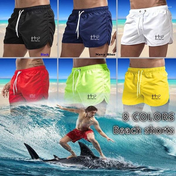 Shorts masculinos Summer roupas de banho sexy troncos de natação masculino maiô de maiô de baixa cintura de praia respirável use roupas de surf desight