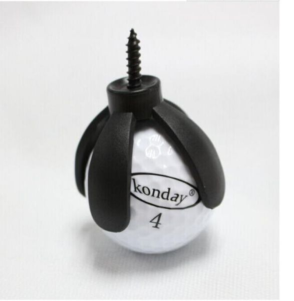 Ganzer 4prong Golfball Pick -up Retriever Grabber Claw Sucker Tool für Putter Grip Golf Ball Picking Device Whole1702558