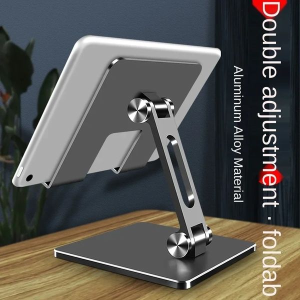 2024 Metal Desk para celular suporte para iPhone iPad Xiaomi Ajuste do comprimido de mesa ajustável Table