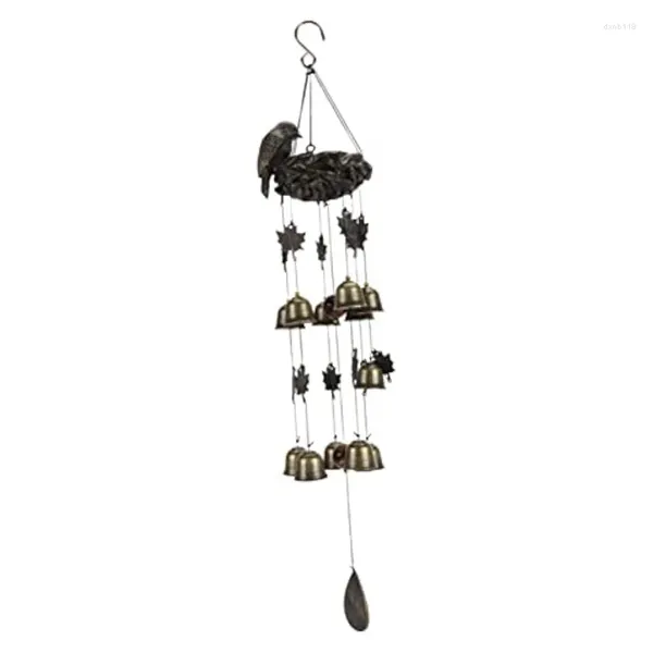 Dekorative Figuren Vogel Nest Wind Chime Indoor Outdoor Metal Car Harz 1 Stücke