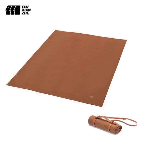 Pads Tanxianzhe Outdoor Ground Cushion Cushion Picnic одеяло Canvas Portable Picnic Mat Sultralight Beach Glanket Mange Mat NH Camping