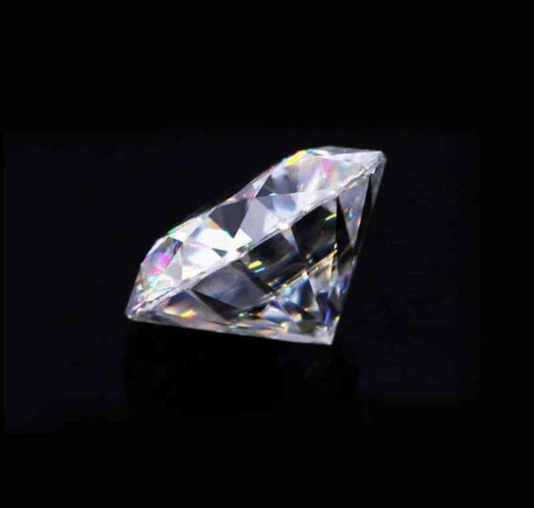 Echte lose Edelsteine Moissanit Stones G Farbgeschnelle Diamant Briliant Cut Labor GEM für Schmuckring Bulk4653732