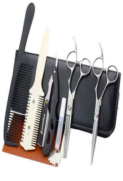 55quot Damaskus Haarschere Rasierer Friseur Schere professionelle Haardressingschere Friseur Rasiermesser Japan Haarschnitt Ki1175281