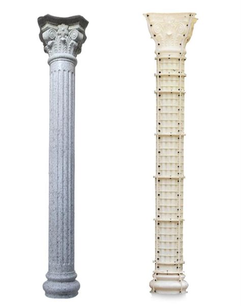 ABS Plastic Plastic Romante Colonna stampi a più stili stampi per stampi per pilastri europei per la casa della villa da giardino casa 234q8987766