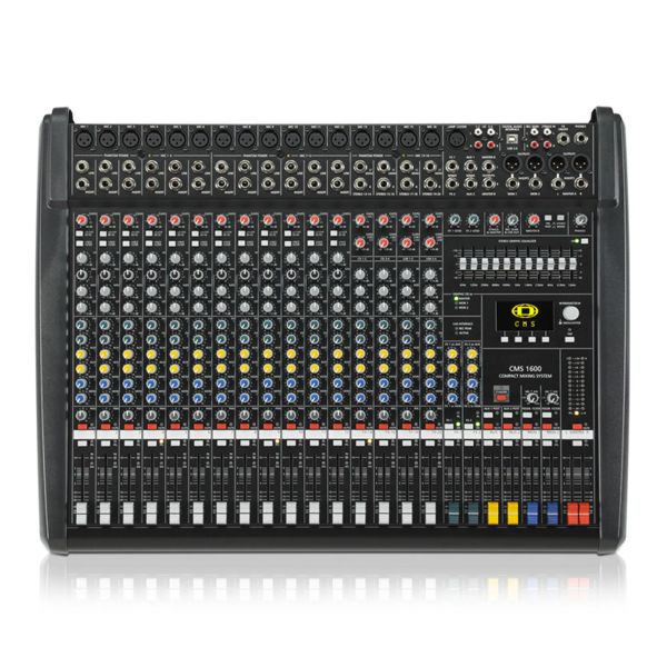 Mixer Betaggear CMS16003 48V Phantom Audio Mixer Console Console Professional 16 canali Missaggio Compatto Sistema di scrivania per lo studio della chiesa in scena