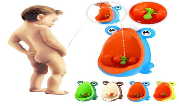 Baby Toilet Sapo Kids Boy Banheiro Pee Palada de parede Baby menino Potty Treinamento Fropo Crianças Stand Garoto de Urinal Vertical POT4439923