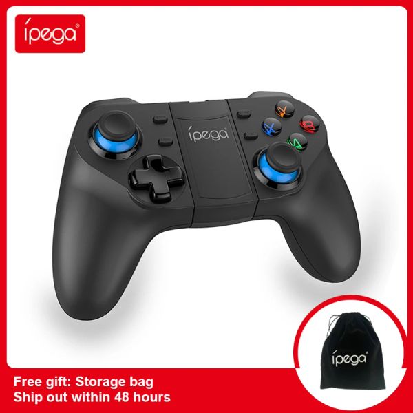 Gamepads ipega pg9129 gamepad bluetooth wireless controle de joystick game controlador para Android iOS smartphones pc pc