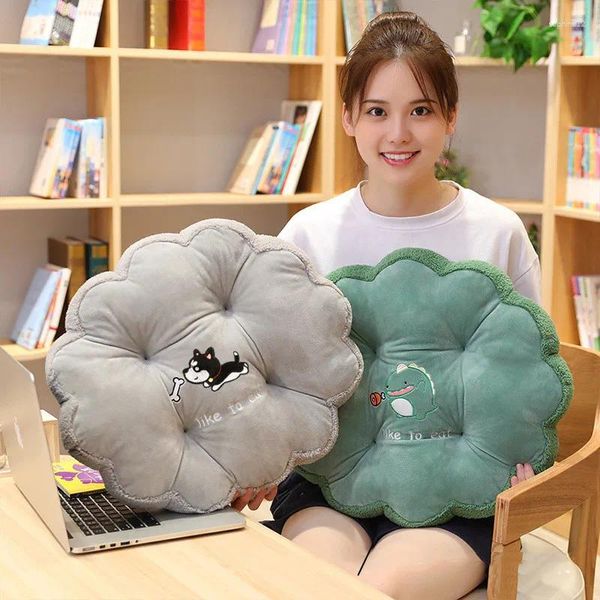 Cuscino da 45 cm Cartoon Plush Animal Office Sedia Round Car Home Buh Window Tatami Tappet