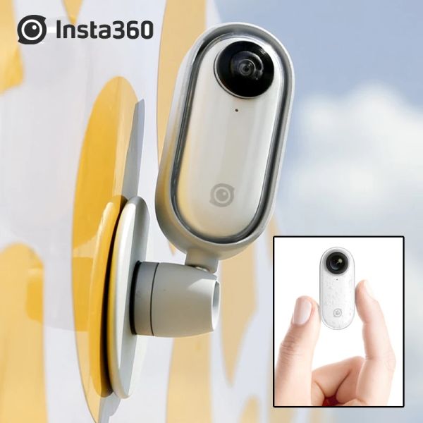 Kameralar Insta360 Go Sport AI Action Camera Handsfree Panoramik 1080p Video Otomatik Düzenleme Kamerası için YouTuber Vlog İPhone android için