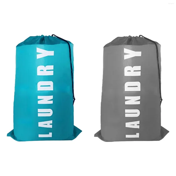 Bolsas de lavanderia 2pcs Banheiro de academia de dormitório resistente