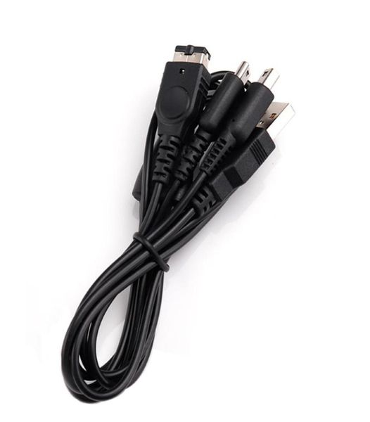 Hochwertige 12 m 3 in 1 USB -Ladekabelkabel für NDSI NDSL GBA SP Game Component1078908