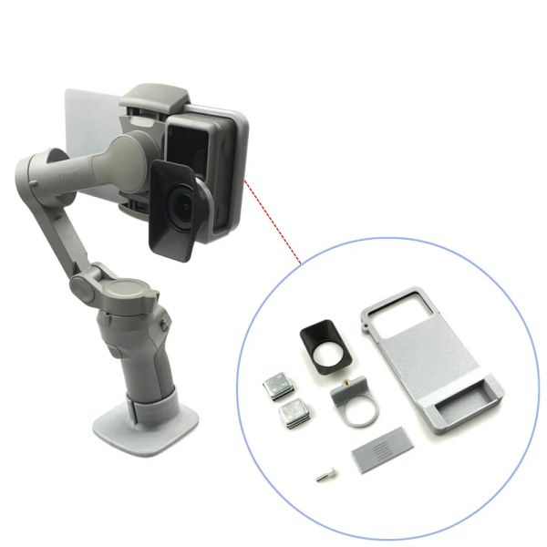 Adattatore di montaggio Azione DJI Osmo stampato Gimbal 3D per DJI Osmo Mobile 3 Accessori