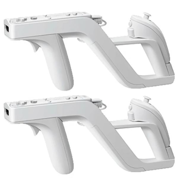 Аксессуары 2 шт -штук Zapper Gun для Nintendo Wii Удаленный левый контроллер Wii Zapper Gun Gaming аксессуары