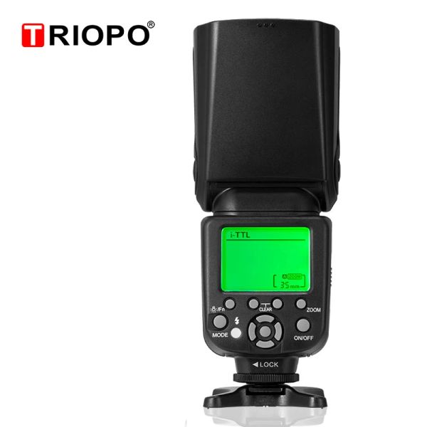 Accessori Triopo TR982III TR982 III Flash Speedlite HSS Multi LCD MASTER WIRELESS MASTER SLAVE LIMA FLASH LIMA per Canon Nikon DSLR Camera