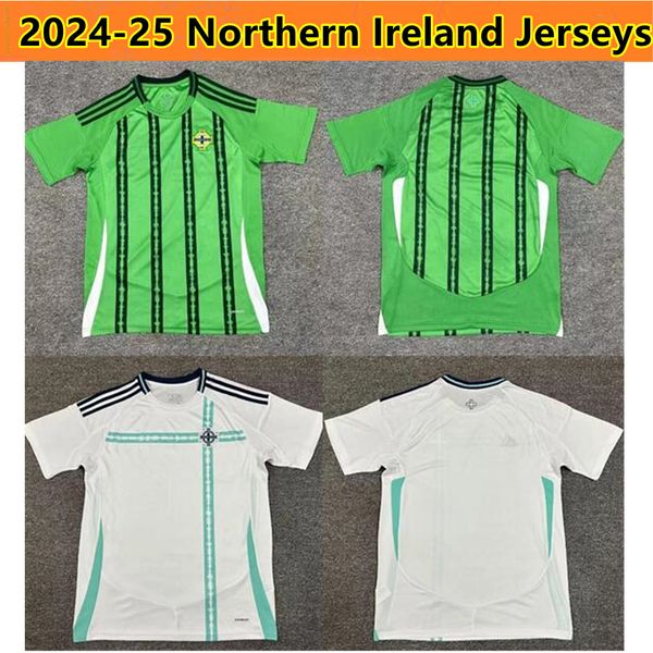 Irlande Soccer Jersey 2024 Robinson Obafemi a casa 24/25 Caralfier nazionale Classi Speciale 2025 Shirt da calcio Green White Ferguson Browne Brady