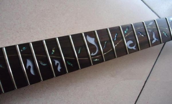 24 FRET INLAY Árvore da vida As peças de guitarra elétrica de bordo canadense podem ser acessórios de instrumentos musicais personalizados8777099