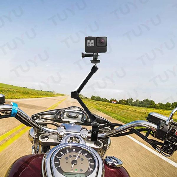 Câmeras ajustáveis articuladores de fricção mágica braço de braço montanhas kit para GoPro Insta 360 One x R Action Cameras Acessório