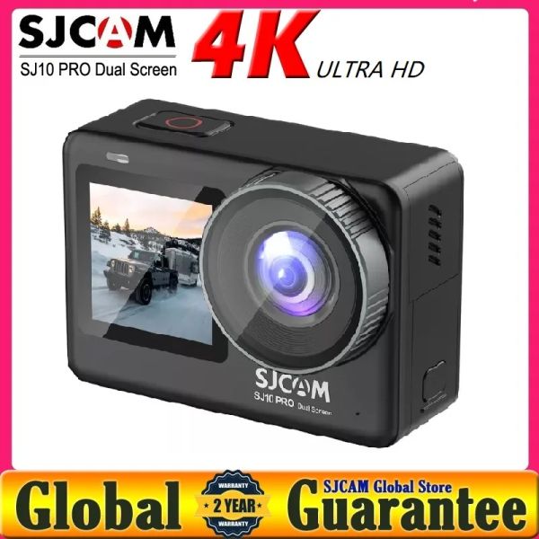 CHEMESS SJCAM SJ10 Pro Dual Screen Stabilization WiFi Remote 4K Action Camera Ultra HD 4K/60fps EIS Ultra HD Extreme Sports