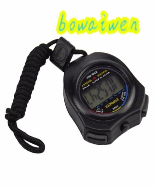 Wholebowaiwen 0057 Digital Digital LCD Stopwatch Cronograph Timer Counter Sports Alarm5582001