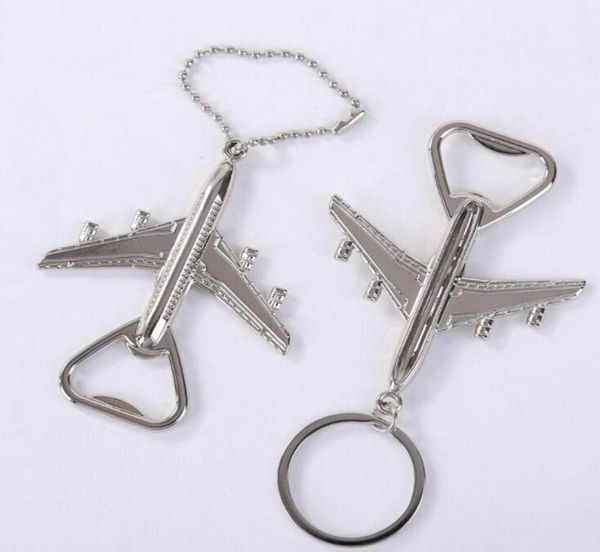 Aviário de avião Aviar aeronave Chaves de cerveja Abridores de cerveja Acensão de cerveja Keyring Birthday Wedding Party Gift Airplane Keychain OpenE99777790