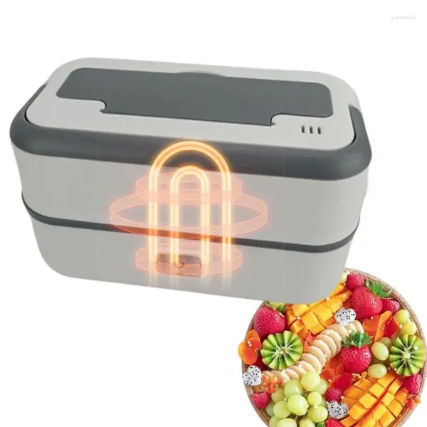 Geschirr beheizte Lunchboxen Elektrische Plug-In-Druckknopfsteuerung Mahlzeit Container Geschäft Waming-Produkte für Reis