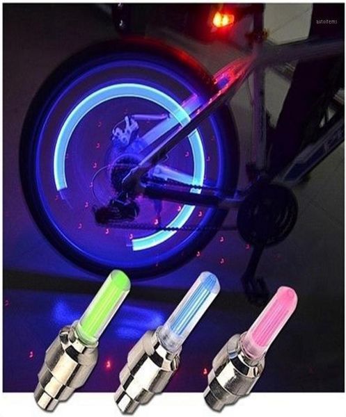 Interiorexternale Lichter Auto Motorrad -Hub -Lampen -Sensor -Rad Reifenreifen Luftventil Stamm Dekoration Lichtkappen Dekorative LED 3792152