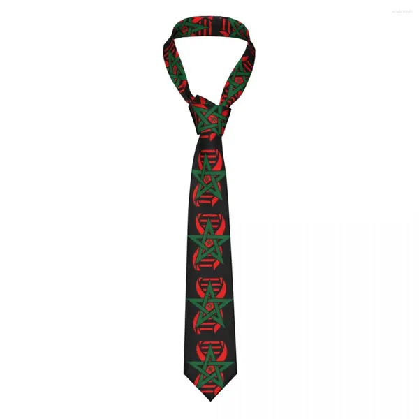 Bow ties Fashion Maroccan Flag è nel mio DNA Marocco per Ufficio Custom Men Necktie