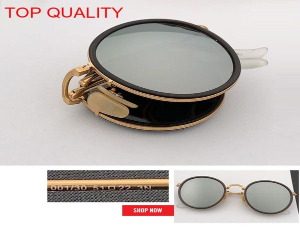 2019 de toda a qualidade de primeira qualidade nova moda redonda redonda flash flash Óculos de sol Metal Mulheres retrô rd3517 círculo gafas sun6105409
