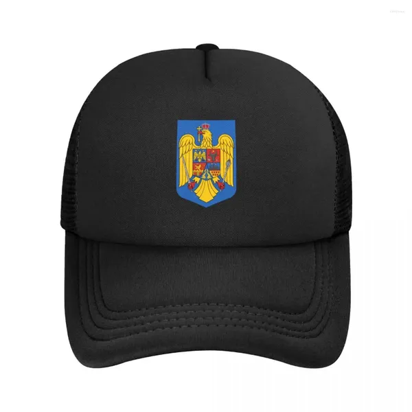 Ball Caps Moda Unissex Bat of Arms Romania Caminheiro Hat adulto Cap de beisebol Ajuste Homens Mulheres Hip Hop